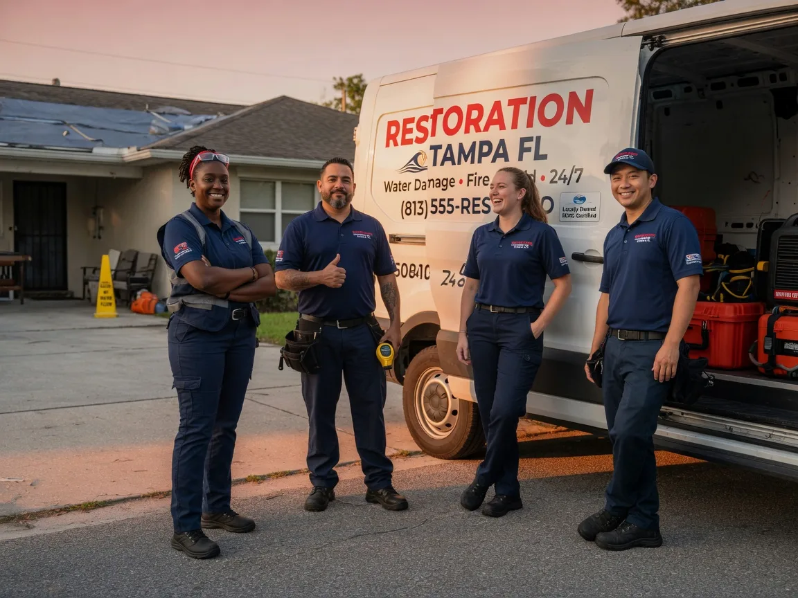 Water Damage Restoration company in Reidsville, GA